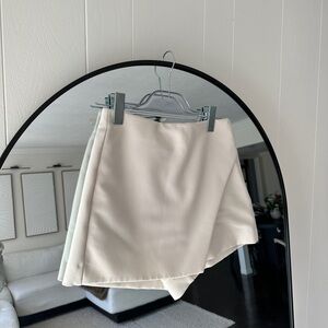 Zara Cream Mini Skirt